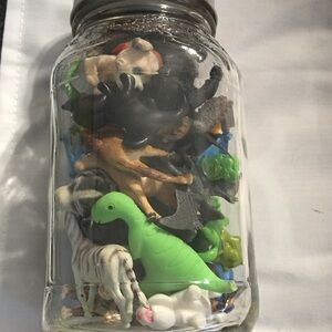 Joy Jar of Assorted Toy animals